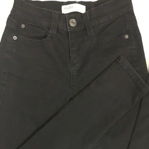 Black Mudd Flex Stretch Skinny Pants